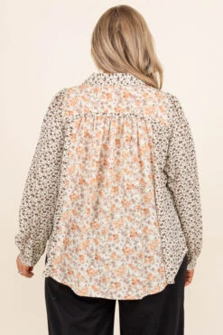 Vacay Time Top, Natural Mix -Chic Soul Store VacayTimeTop NaturalMix 0061