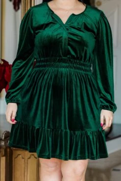 Velvet Vine Dress, Green -Chic Soul Store VelvetVineDress Green 2 1 4aa53b55 3be8 4a02 94dc fc5fa770394d