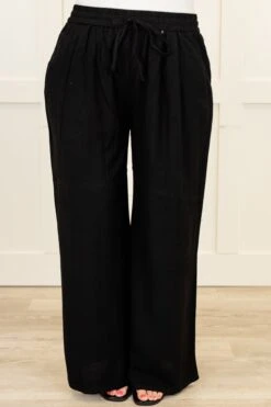 Villa Views Pants, Black -Chic Soul Store VillaViewsPants Black 3