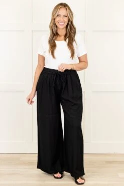 Villa Views Pants, Black -Chic Soul Store VillaViewsPants Black 5