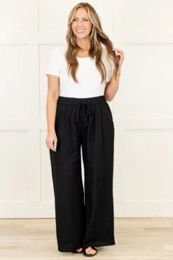 Villa Views Pants, Black -Chic Soul Store VillaViewsPants Black 6
