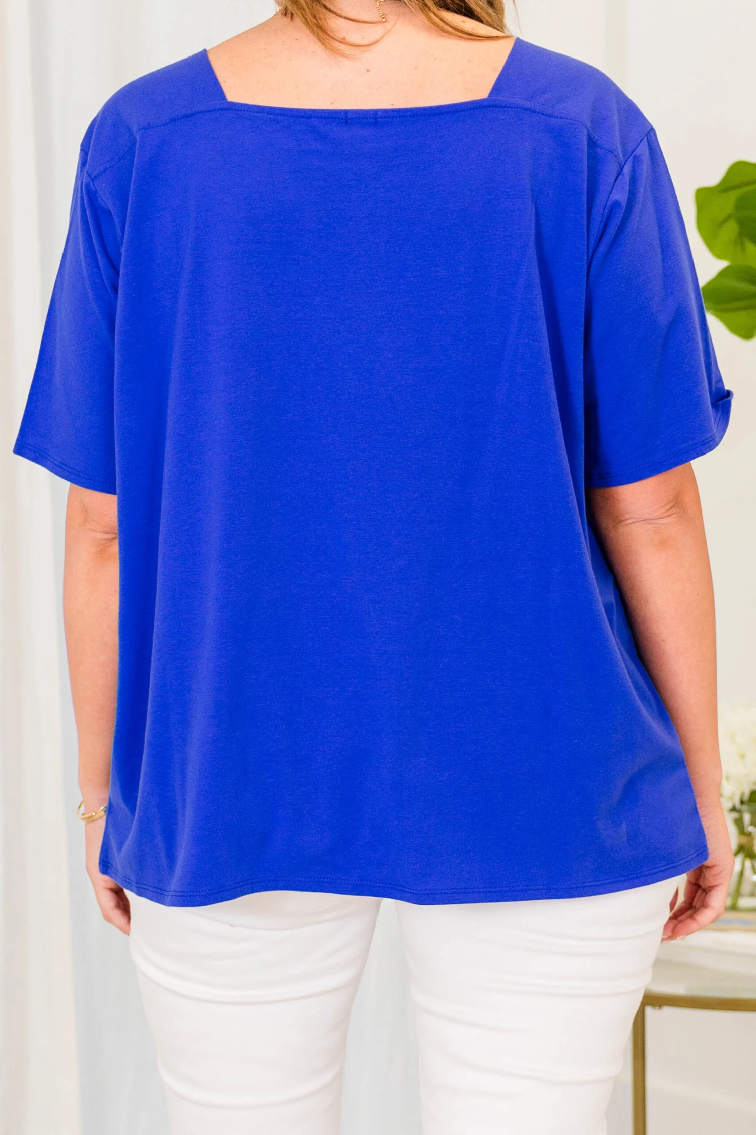 Vivid Imagination Top, Royal Blue 8 Vivid Imagination Top, Royal Blue - Image 6