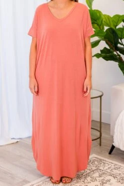 Wabash River Maxi Dress, Ash Rose 12 Wabash River Maxi Dress, Ash Rose -Chic Soul Store WabashRiverMaxiDress AshRose 2