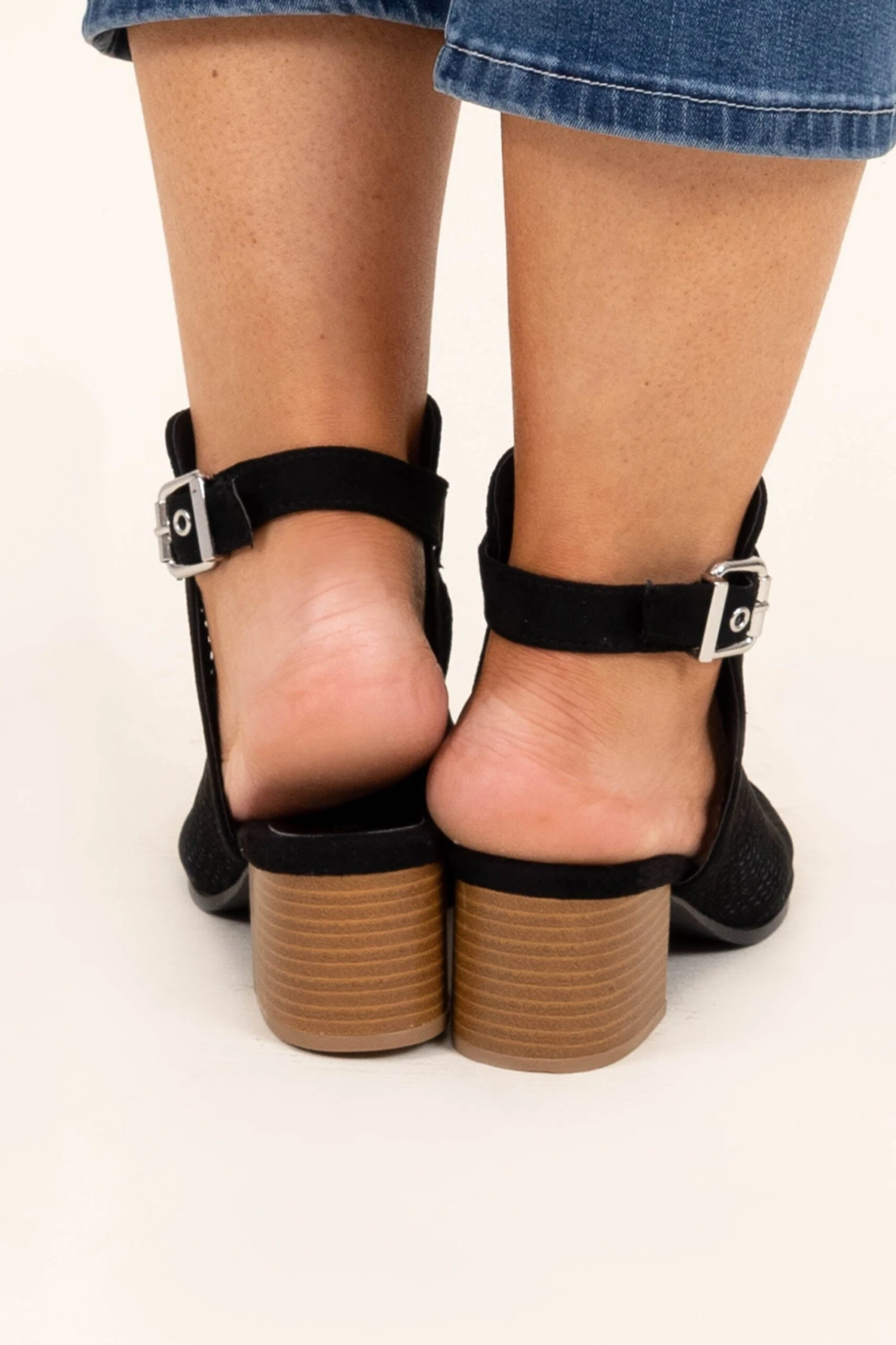 Walk The Talk Booties, Black 7 Walk The Talk Booties, Black - Image 5