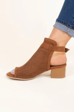 Walk The Talk Booties, Chestnut -Chic Soul Store WalkTheTalkBooties Chestnut 4