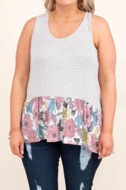 Walking In The Wind Top, Ivory -Chic Soul Store WalkingInTheWindTop Ivory 5929