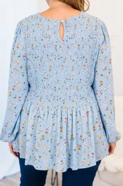 Wallflower Kisses Top, Light Blue -Chic Soul Store WallflowerKissesTop LightBlue 26fc3cb6 3ec0 4454 b8fa 951617ba3216