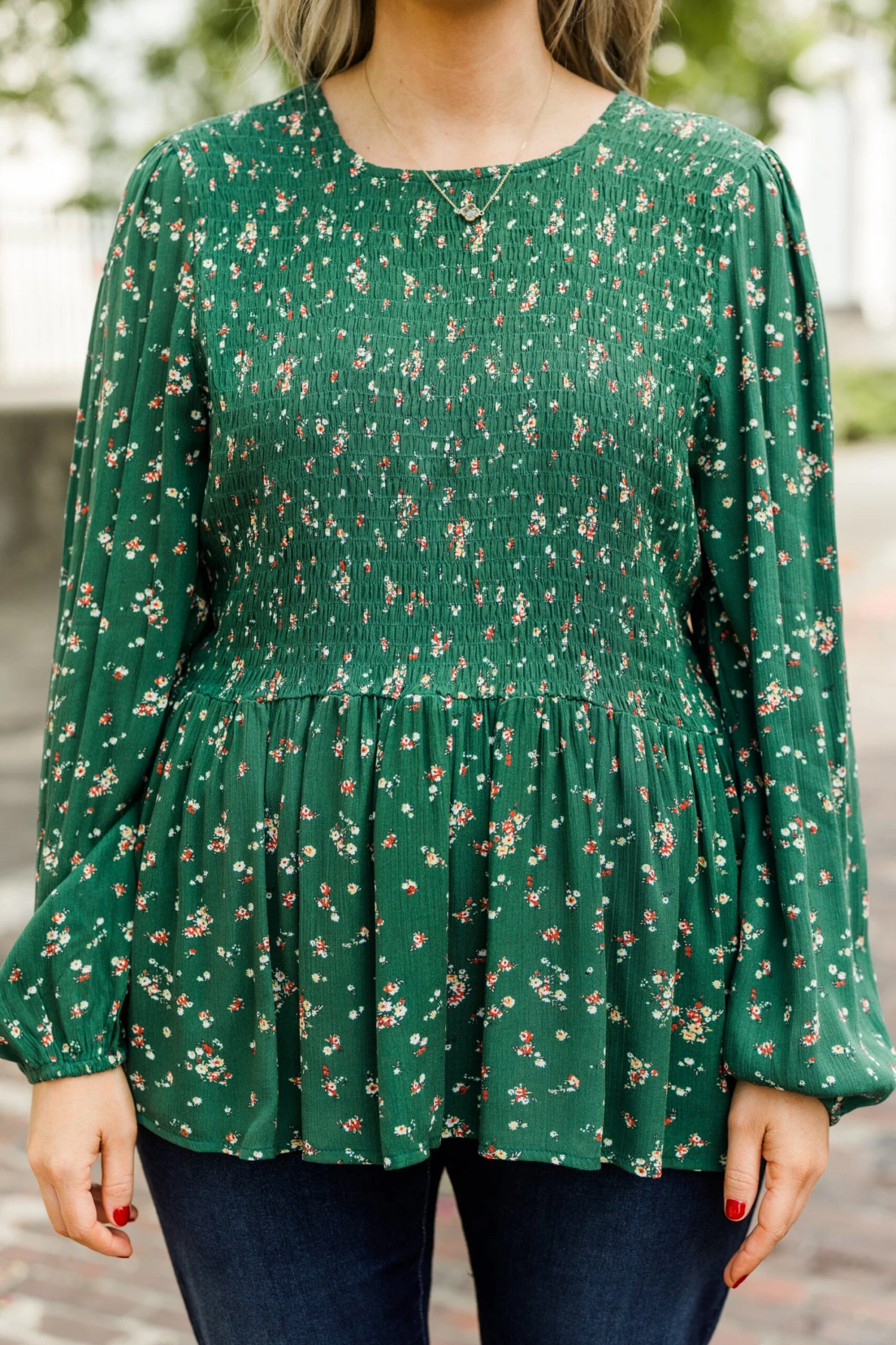 Wallflower Kisses Top, Olive 8 Wallflower Kisses Top, Olive - Image 6