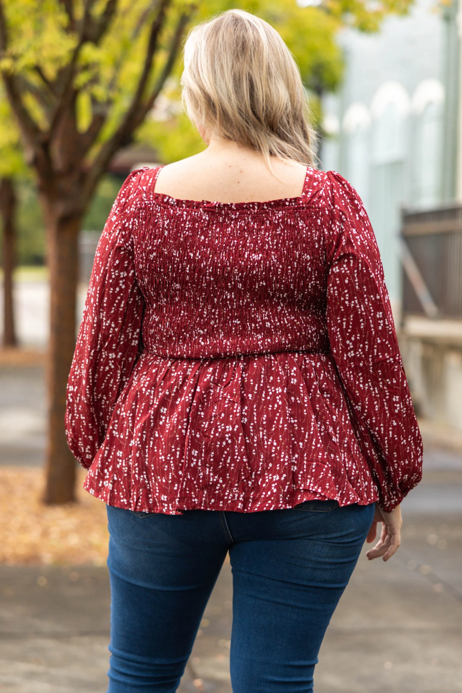 Deeply Touched Top, Burgundy 7 Deeply Touched Top, Burgundy - Image 5