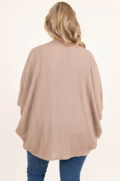 Warmest Regards Cardigan, Taupe -Chic Soul Store WarmestRegardsCardigan Taupe 0015