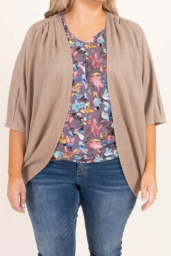 Warmest Regards Cardigan, Taupe -Chic Soul Store WarmestRegardsCardigan Taupe 0017