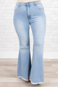 Watch The Flare Jeans, Light Wash