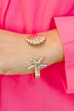 Wave Whispers Bracelet, Gold