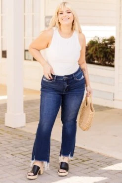 We Have Arrived Jeans, Dark Wash -Chic Soul Store WeHaveArrivedJeans DarkWash 7