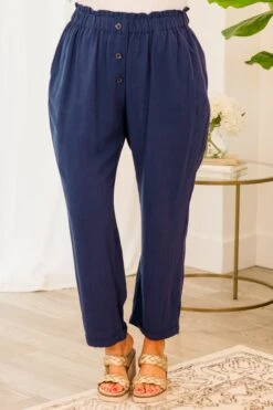 We're Not Done Pants, Navy -Chic Soul Store We reNotDonePants Navy 3 6ec7c420 79bf 456e b34f b128ad963a49