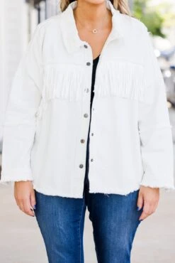 Weekend In Nashville Jacket, White 13 Weekend In Nashville Jacket, White -Chic Soul Store WeekendInNashvilleJacket White 2