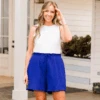 Weekend Wardrobe Short, Royal Blue 2 Weekend Wardrobe Short, Royal Blue -Chic Soul Store WeekendWardrobeBottom 2024 05 02T18 09 22.776Z