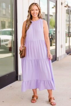 Weekend Wardrobe Maxi Dress, Lavender 10 Weekend Wardrobe Maxi Dress, Lavender -Chic Soul Store WeekendWardrobeMaxiDress Lavender 4