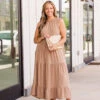 Weekend Wardrobe Maxi Dress, Light Mocha -Chic Soul Store WeekendWardrobeMaxiDress LightMocha 6