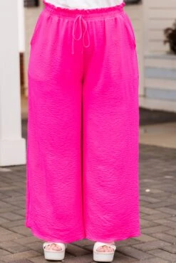Weekend Wardrobe Pant, Ultra Pink 12 Weekend Wardrobe Pant, Ultra Pink -Chic Soul Store WeekendWardrobePant UltraPink 9