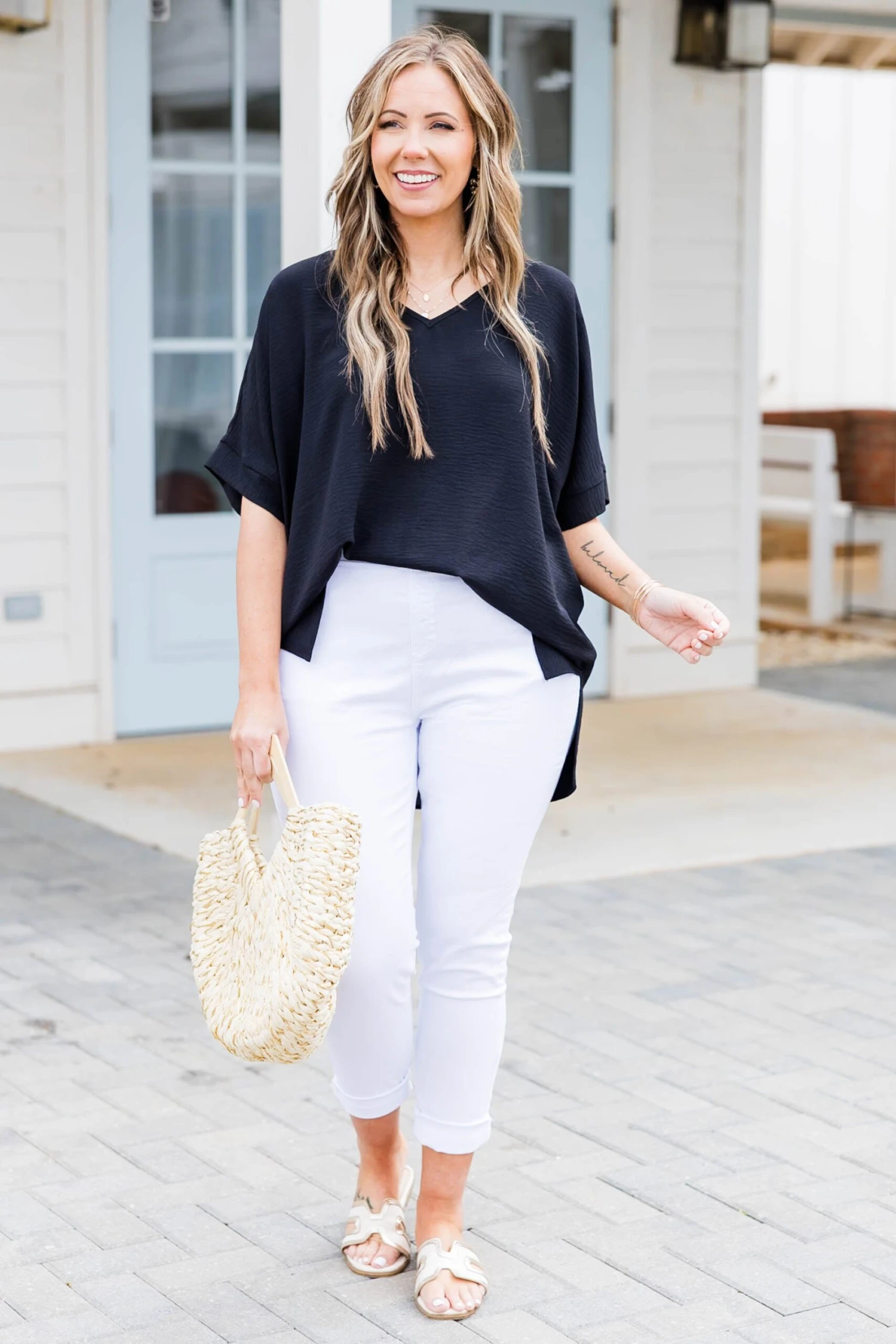 Weekend Wardrobe Top, Black 5 Weekend Wardrobe Top, Black - Image 3