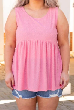 Weekender Babydoll Dotted, Passionfruit 11 Weekender Babydoll Dotted, Passionfruit -Chic Soul Store WeekenderBabydollDotted Passionfruit 1525