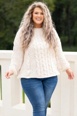 We'll Go Together Sweater, Cream