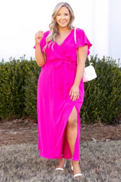 West Coast Sun Dress, Ultra Pink