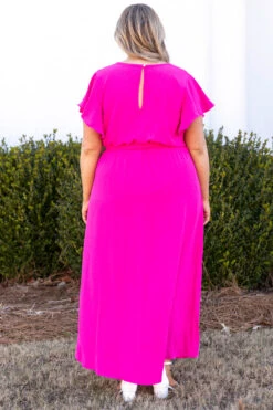 West Coast Sun Dress, Ultra Pink 12 West Coast Sun Dress, Ultra Pink -Chic Soul Store WestCoastSunDress UltraPink 8201