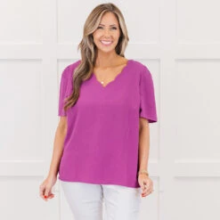 What Is It Like Top, Magenta -Chic Soul Store WhatIsItLikeTop Magenta 7