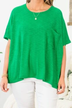 What Is The Call Top, Kelly Green -Chic Soul Store WhatIsTheCallTop KellyGreen 2