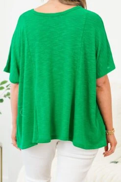 What Is The Call Top, Kelly Green -Chic Soul Store WhatIsTheCallTop KellyGreen