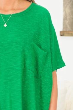 What Is The Call Top, Kelly Green -Chic Soul Store WhatIsTheCallTop KellyGreen 3