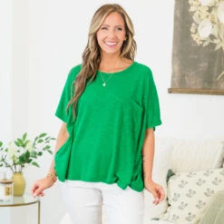 What Is The Call Top, Kelly Green -Chic Soul Store WhatIsTheCallTop KellyGreen 7