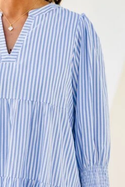 What You Know Dress, Blue -Chic Soul Store WhatYouKnowDress Blue 3