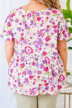 When I Walked In Top, Purple -Chic Soul Store WhenIWalkedInTop Purple