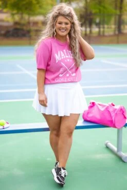 When In Malibu Tee, Charity Pink -Chic Soul Store WhenInMalibuTee CharityPink 5