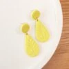 When Teardrops Fall Earrings, Yellow 1 When Teardrops Fall Earrings, Yellow -Chic Soul Store WhenTeardropsFallEarrings Yellow 8360