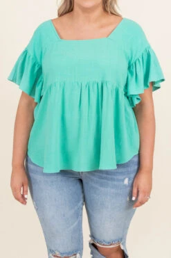 When The Sun Comes Out Top, Emerald -Chic Soul Store WhenTheSunComesOutTop Emerald 9559