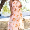 Wherever I Can Dance Dress, Peach -Chic Soul Store WhereverICanDanceDress Peach 3