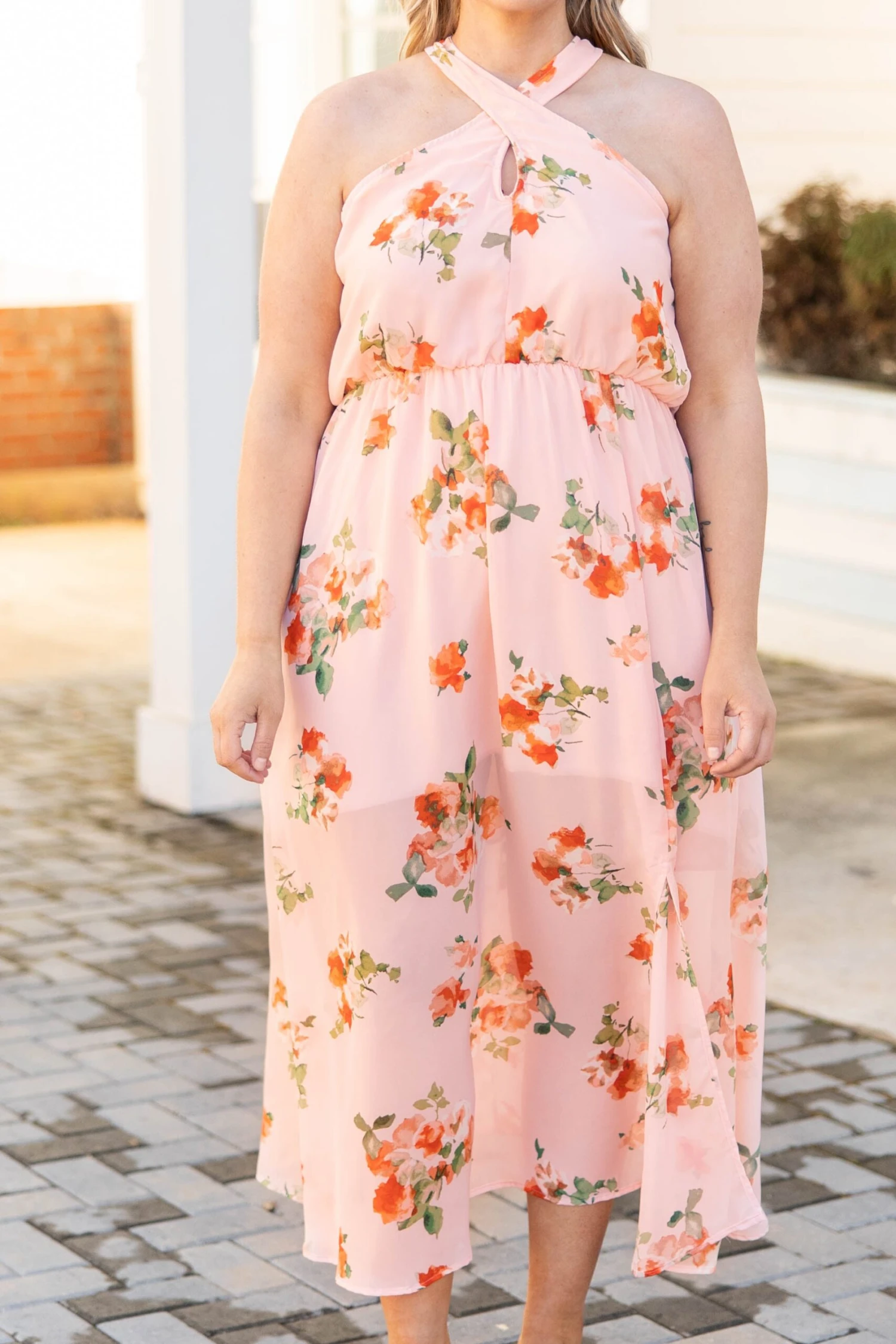 Wherever I Can Dance Dress, Peach 6 Wherever I Can Dance Dress, Peach - Image 4