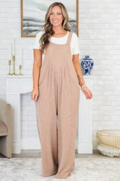 Whirlwind Wonder Jumpsuit, Mocha -Chic Soul Store WhirlwindWonderJumpsuit Mocha 6 fcad6702 2ff7 4842 bca8 1cf156163d39