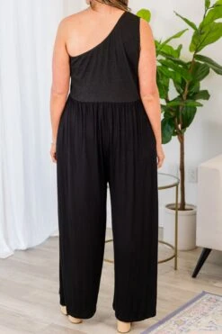 Whispering Breeze Jumpsuit, Black -Chic Soul Store WhisperingBreezeJumpsuit Black