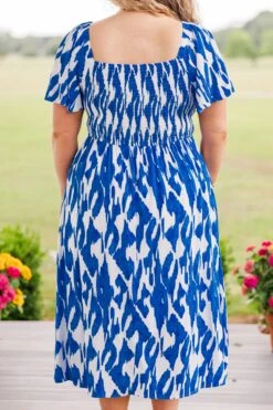 Whispering Meadows Dress, Blue 14 Whispering Meadows Dress, Blue -Chic Soul Store WhisperingMeadowsDress Blue