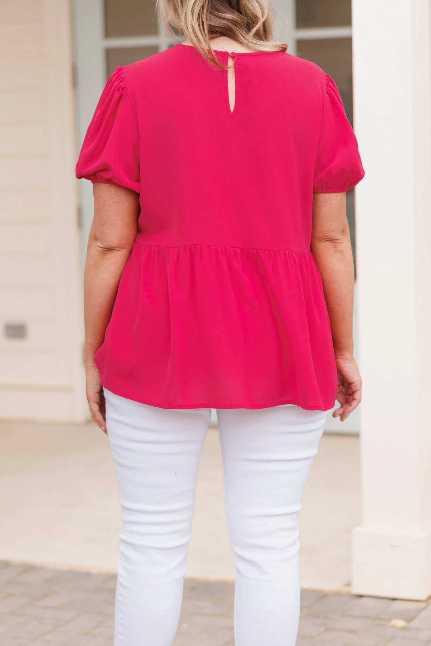 Who I've Been Searching For Top, Hot Pink 7 Who I've Been Searching For Top, Hot Pink - Image 5