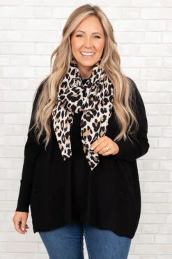 Wild Winters Scarf, Ivory