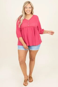 Tell Me About It Shorts, Light Wash 11 Tell Me About It Shorts, Light Wash -Chic Soul Store WinTheirHeartsTop Raspberry 0013