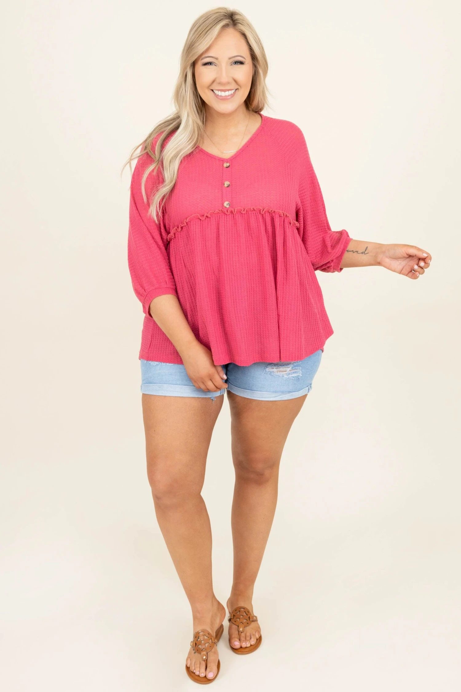 Tell Me About It Shorts, Light Wash 6 Tell Me About It Shorts, Light Wash - Image 4