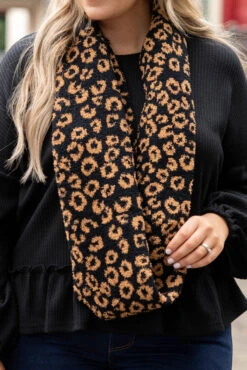 Windfall Scarf, Black -Chic Soul Store WindfallScarf Black 2