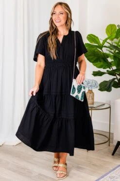 Wish Me Joy Dress, Black -Chic Soul Store WishMeJoyDress Black 6